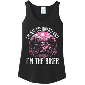 Funny Motorcycle For Women Not BikerS Wife IM The Biker Ladies Essential Tank