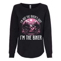 Funny Motorcycle For Women Not BikerS Wife IM The Biker Womens California Wash Sweatshirt