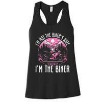 Funny Motorcycle For Women Not BikerS Wife IM The Biker Women's Racerback Tank