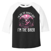 Funny Motorcycle For Women Not BikerS Wife IM The Biker Toddler Fine Jersey T-Shirt