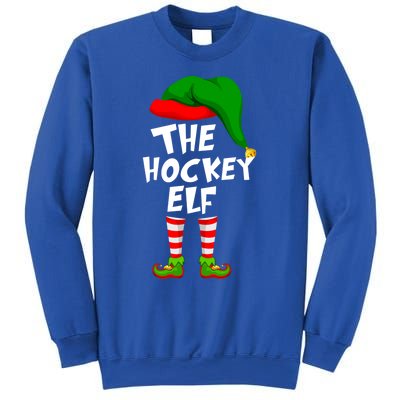 Funny Matching Family Christmas The Hockey Elf Gift Sweatshirt