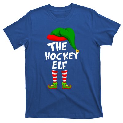 Funny Matching Family Christmas The Hockey Elf Gift T-Shirt