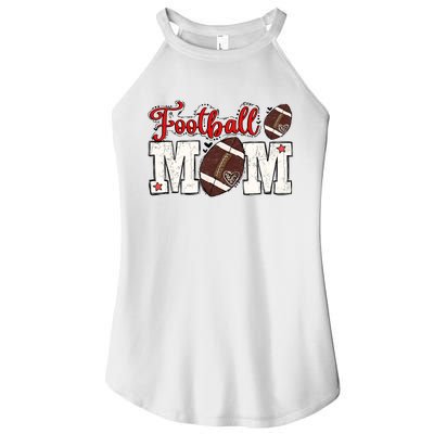 Football Mom Women’s Perfect Tri Rocker Tank