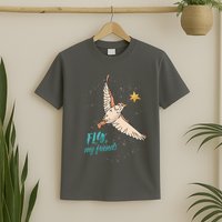 Fly My Friends Bird Star T-Shirt