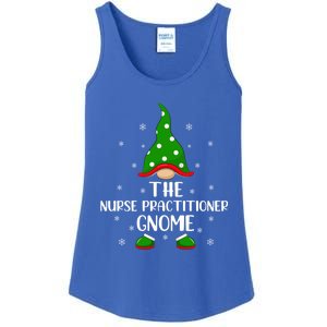 Funny Matching Family The Nurse Practitioner Gnome Christmas Gift Ladies Essential Tank