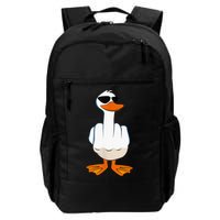 Funny Middle Finger Offensive Rude Duck I DonT Give A Duck Backpack