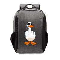 Funny Middle Finger Offensive Rude Duck I DonT Give A Duck Vector Backpack