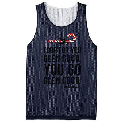 Funny Mean Four For Glen Coco You Go Funny Gift Mesh Reversible Basketball Jersey Tank