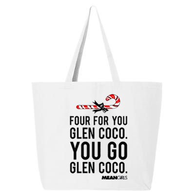 Funny Mean Four For Glen Coco You Go Funny Gift 25L Jumbo Tote