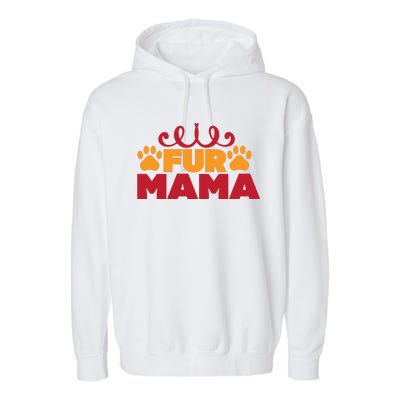 Fur Mama Garment-Dyed Fleece Hoodie