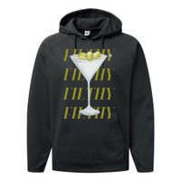 Filthy Martini Performance Fleece Hoodie