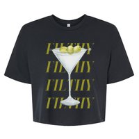 Filthy Martini Bella+Canvas Jersey Crop Tee