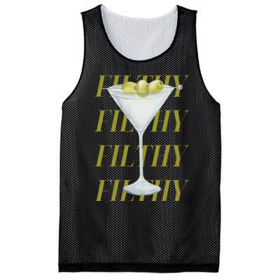 Filthy Martini Mesh Reversible Basketball Jersey Tank