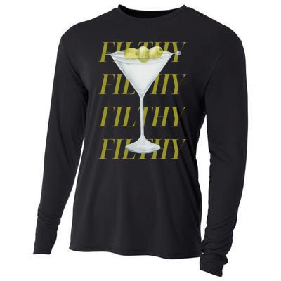 Filthy Martini Cooling Performance Long Sleeve Crew