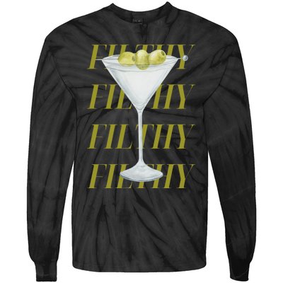 Filthy Martini Tie-Dye Long Sleeve Shirt