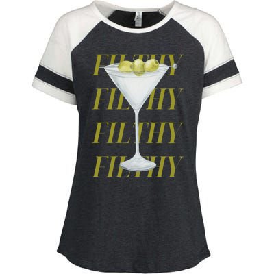 Filthy Martini Enza Ladies Jersey Colorblock Tee