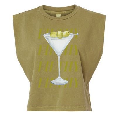 Filthy Martini Garment-Dyed Women's Muscle Tee