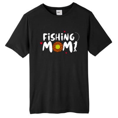 Fishing Mom Gift Tall Fusion ChromaSoft Performance T-Shirt