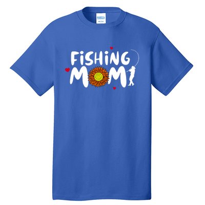 Fishing Mom Gift Tall T-Shirt