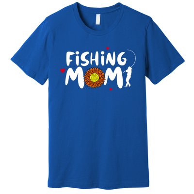 Fishing Mom Gift Premium T-Shirt