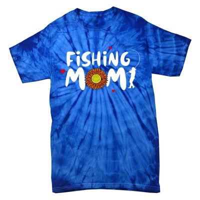 Fishing Mom Gift Tie-Dye T-Shirt