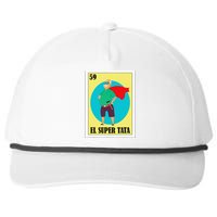 Funny Mexican Grandpa Design El Super Tata Snapback Five-Panel Rope Hat