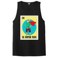 Funny Mexican Grandpa Design El Super Tata PosiCharge Competitor Tank