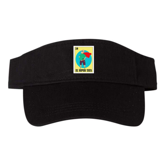 Funny Mexican Grandpa Design El Super Tata Valucap Bio-Washed Visor