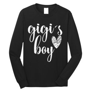 Funny Matching Gigi For Grandma Whit Mother's Day Long Sleeve Shirt