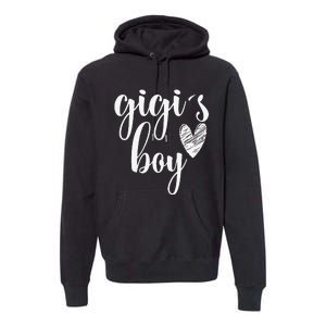 Funny Matching Gigi For Grandma Whit Mother's Day Premium Hoodie