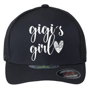 Funny Matching Gigi For Grandma Whit Mother's Day Flexfit Unipanel Trucker Cap