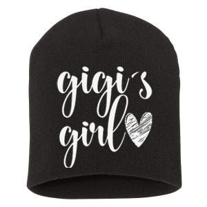 Funny Matching Gigi For Grandma Whit Mother's Day Short Acrylic Beanie