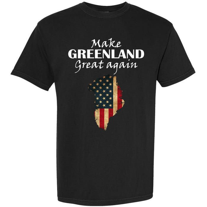 Funny Make Greenland Great Again Garment-Dyed Heavyweight T-Shirt