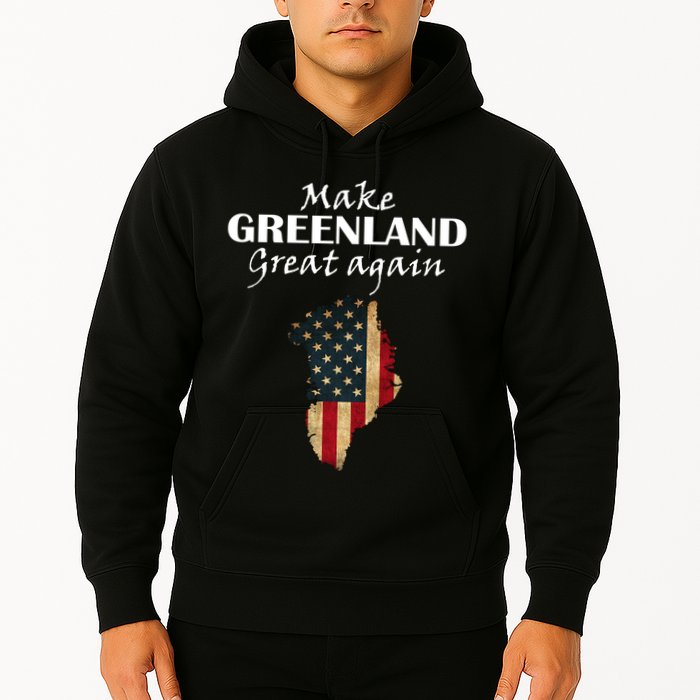 Funny Make Greenland Great Again Hoodie