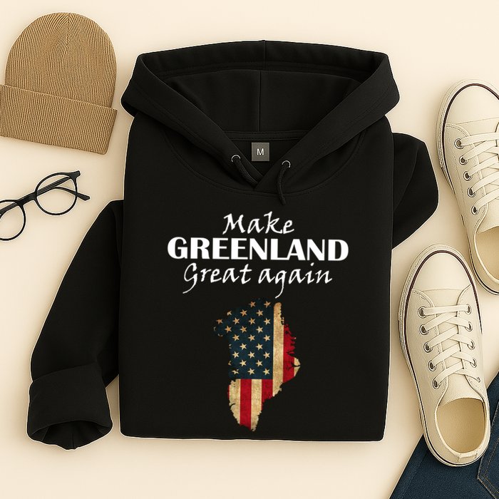 Funny Make Greenland Great Again Hoodie