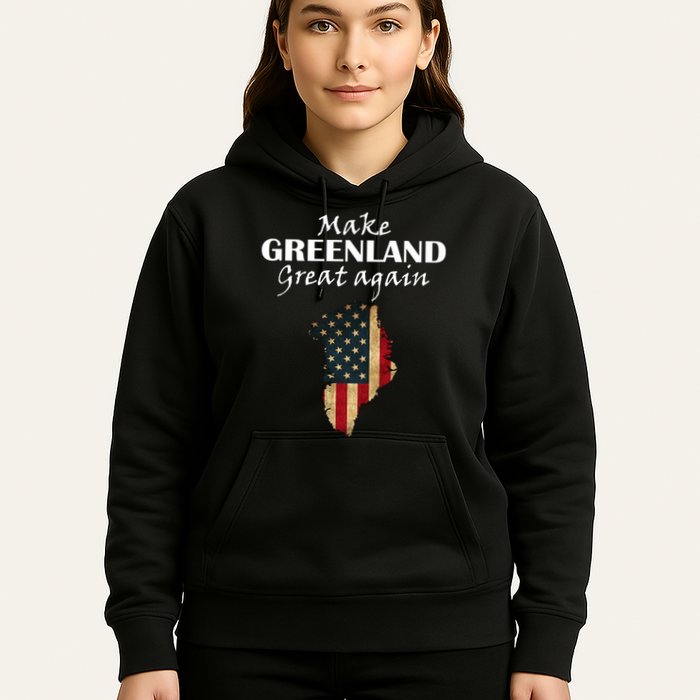 Funny Make Greenland Great Again Hoodie