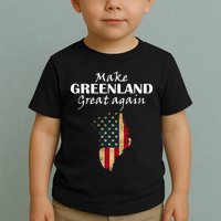 Funny Make Greenland Great Again Toddler T-Shirt