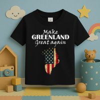 Funny Make Greenland Great Again Toddler T-Shirt