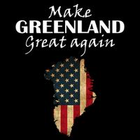 Funny Make Greenland Great Again Toddler T-Shirt