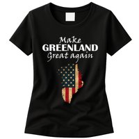 Funny Make Greenland Great Again Womens T-Shirt