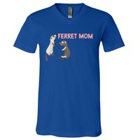 Ferret Mom Gift V-Neck T-Shirt