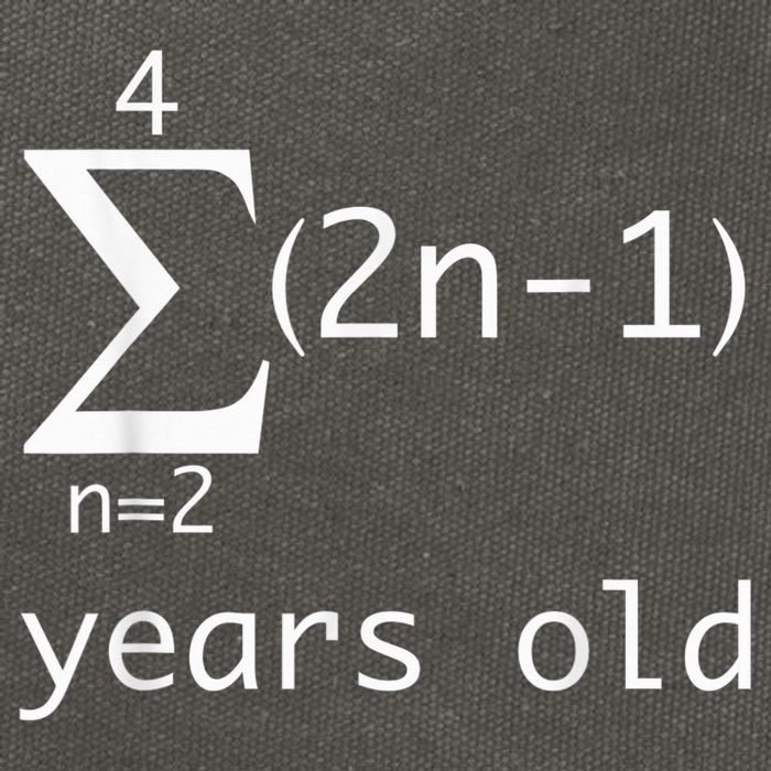 Funny Math Geek Shirt-15th Birthday 15 Years Old Boy, Girl Cotton Canvas Backpack