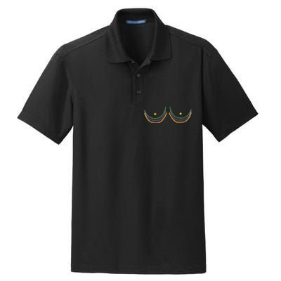 Funny Mardi Gras Carnival Lover Dry Zone Grid Polo