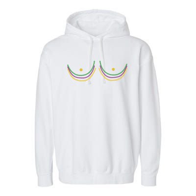 Funny Mardi Gras Carnival Lover Garment-Dyed Fleece Hoodie