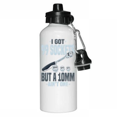 Funny Mechanic Gift For A Car Mechanic Gift Aluminum Water Bottle 