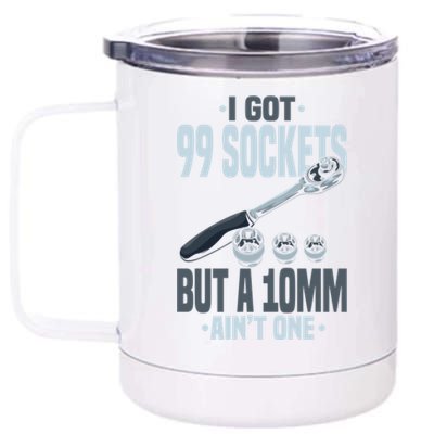 Funny Mechanic Gift For A Car Mechanic Gift 12 oz Stainless Steel Tumbler Cup