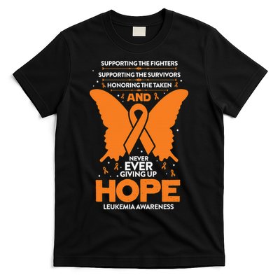 Faith My God Is Stronger Than Leukemia Awareness Ribbon T-Shirt