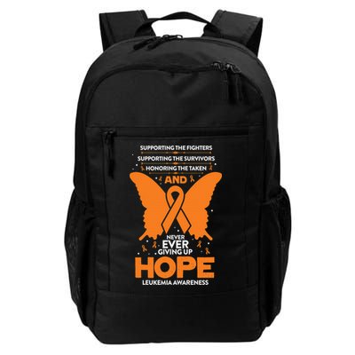Faith My God Is Stronger Than Leukemia Awareness Ribbon Backpack