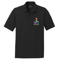 Funny Mardi Gras Whos Your Crawdaddy Crawfish Jester Beads PosiCharge RacerMesh Polo