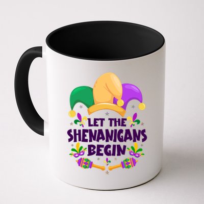 Funny Mardi Gras Let The Shenanigans Begin Mug